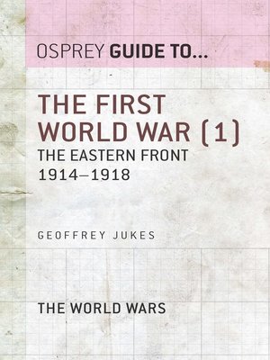 cover image of The First World War, Volume 1
